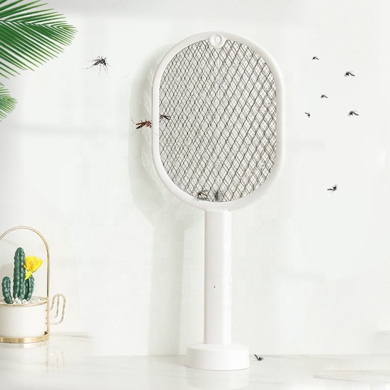 Electric Bug Zapper, Mosquito Bat with UV Light Lamp 1200mAh Rechargeable Battery, Dual Mode Mosquito Racket, Bug Zapper Mosquito Insect Killer 2700 Volt