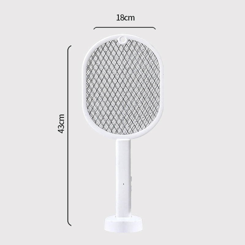 Electric Bug Zapper, Mosquito Bat with UV Light Lamp 1200mAh Rechargeable Battery, Dual Mode Mosquito Racket, Bug Zapper Mosquito Insect Killer 2700 Volt