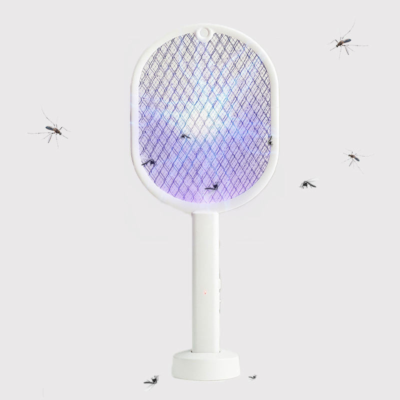 Electric Bug Zapper, Mosquito Bat with UV Light Lamp 1200mAh Rechargeable Battery, Dual Mode Mosquito Racket, Bug Zapper Mosquito Insect Killer 2700 Volt