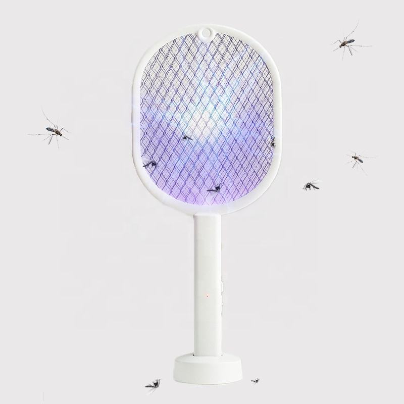 Electric Bug Zapper, Mosquito Bat with UV Light Lamp 1200mAh Rechargeable Battery, Dual Mode Mosquito Racket, Bug Zapper Mosquito Insect Killer 2700 Volt