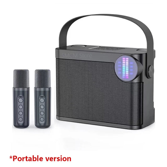 120W High Power Wireless Portable Microphone Bluetooth Speaker