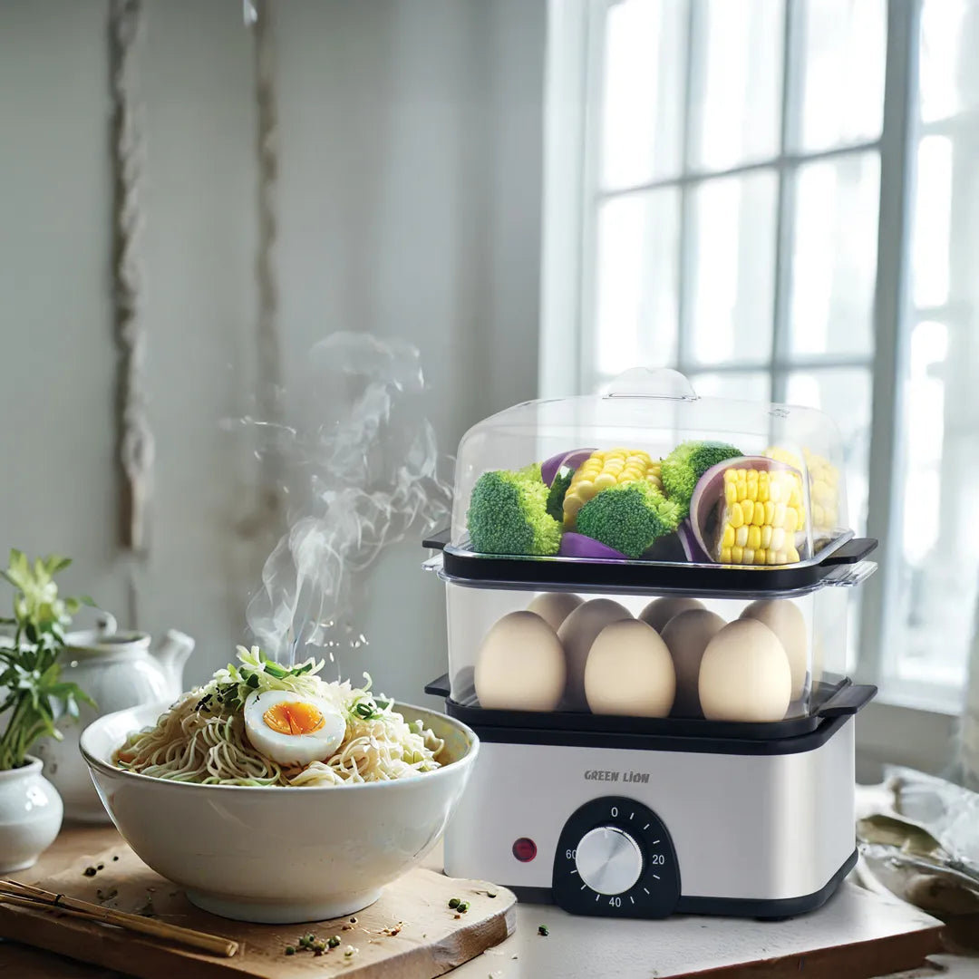 Green Lion 3-Tier Egg Cooker 500W