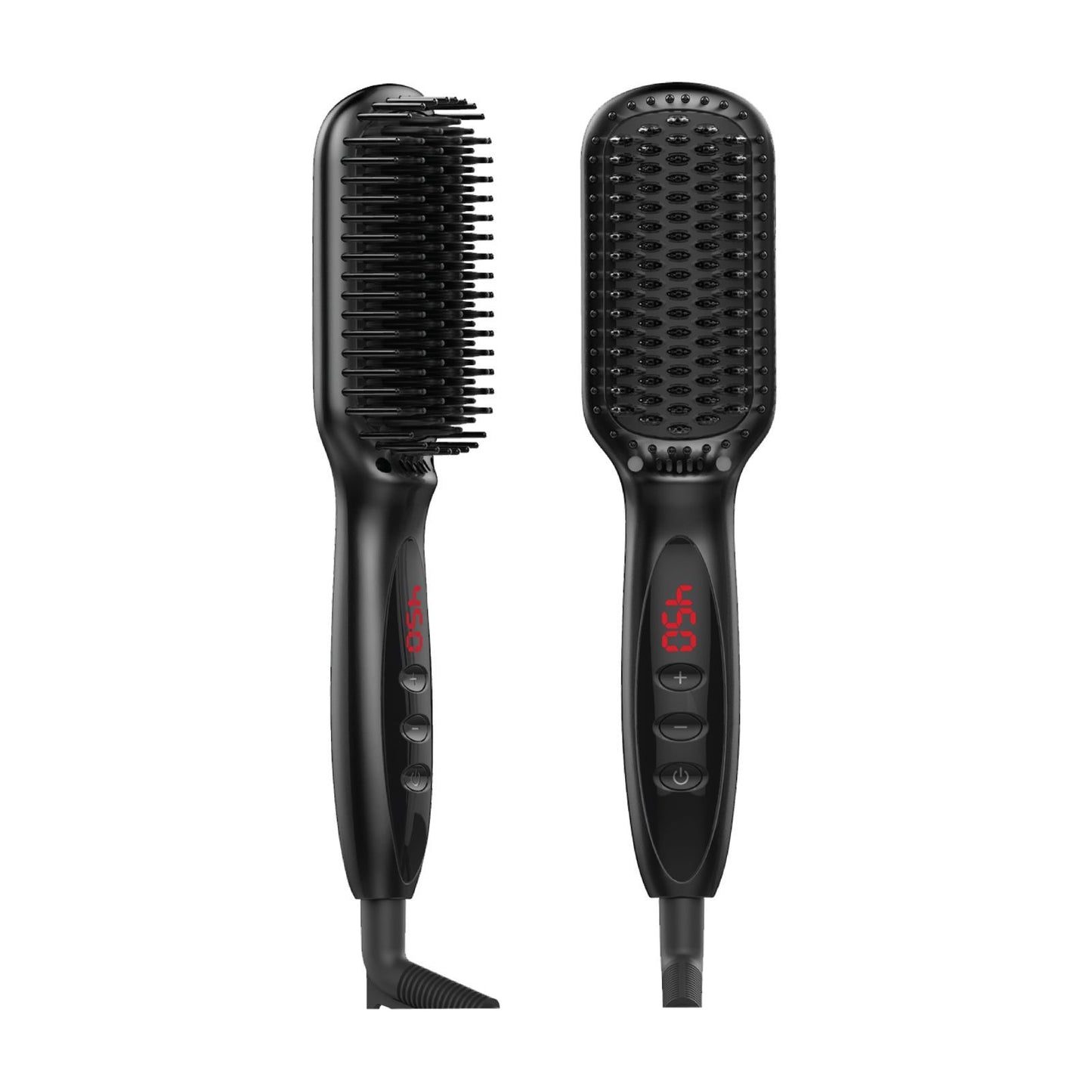Green Lion Hair & Beard Straightener Comb -Black