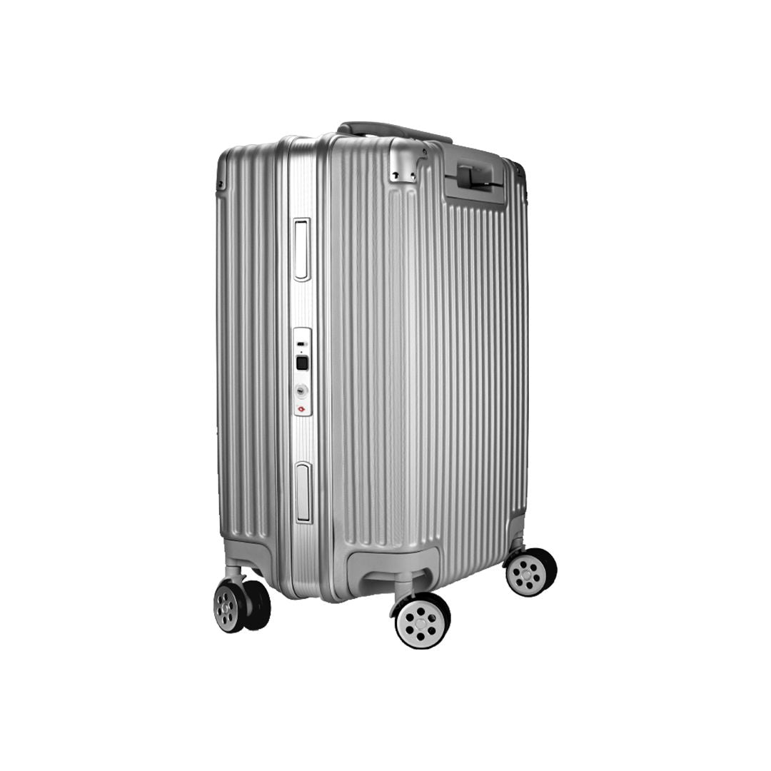 Green Lion Tokiyo Smart Fingerprint Trolley Bag Silver