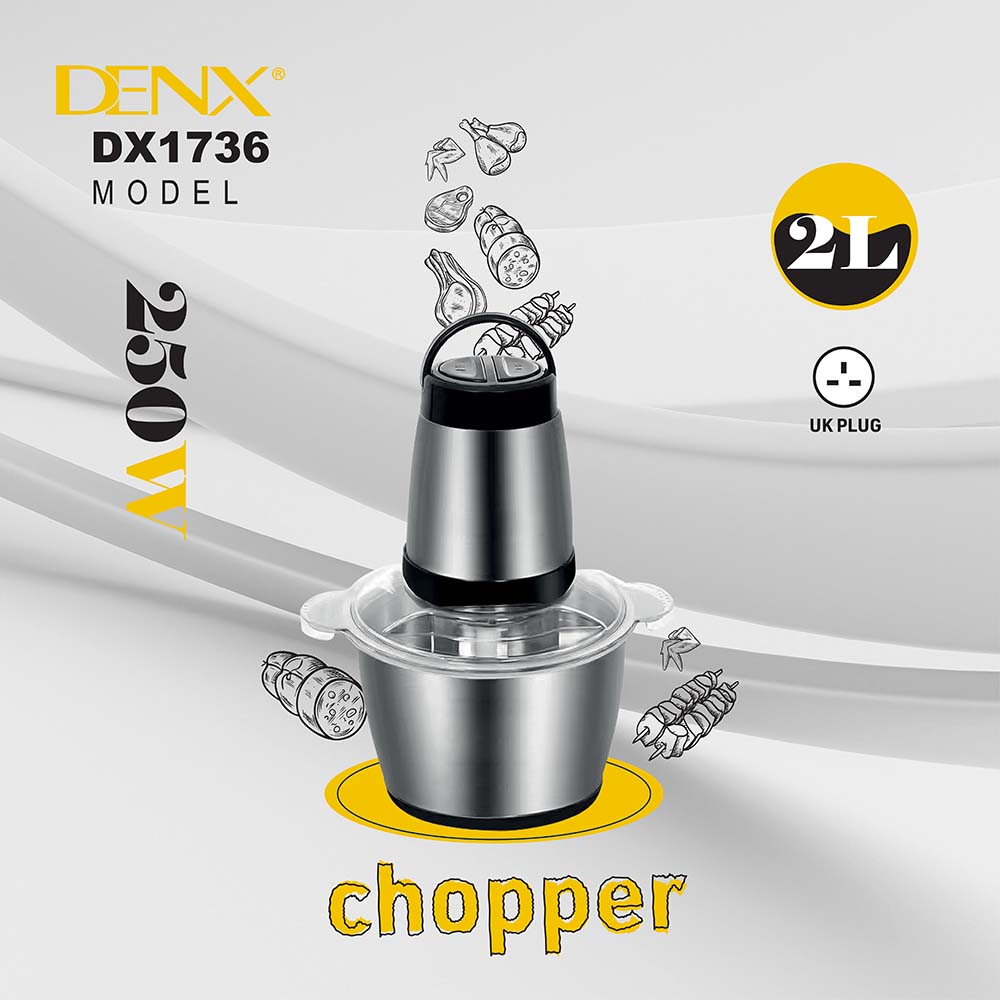 DENX Multifunctional Meat Grinder 2L DX1736