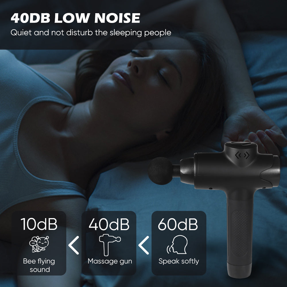 Massage Gun Deep Tissue, Percussion Back Massager Gun for Athletes Muscle Massage