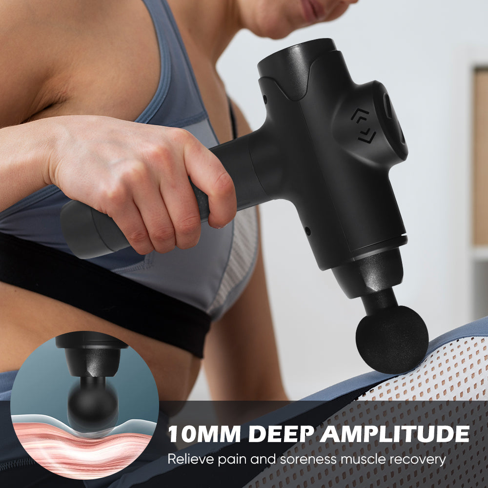 Massage Gun Deep Tissue, Percussion Back Massager Gun for Athletes Muscle Massage