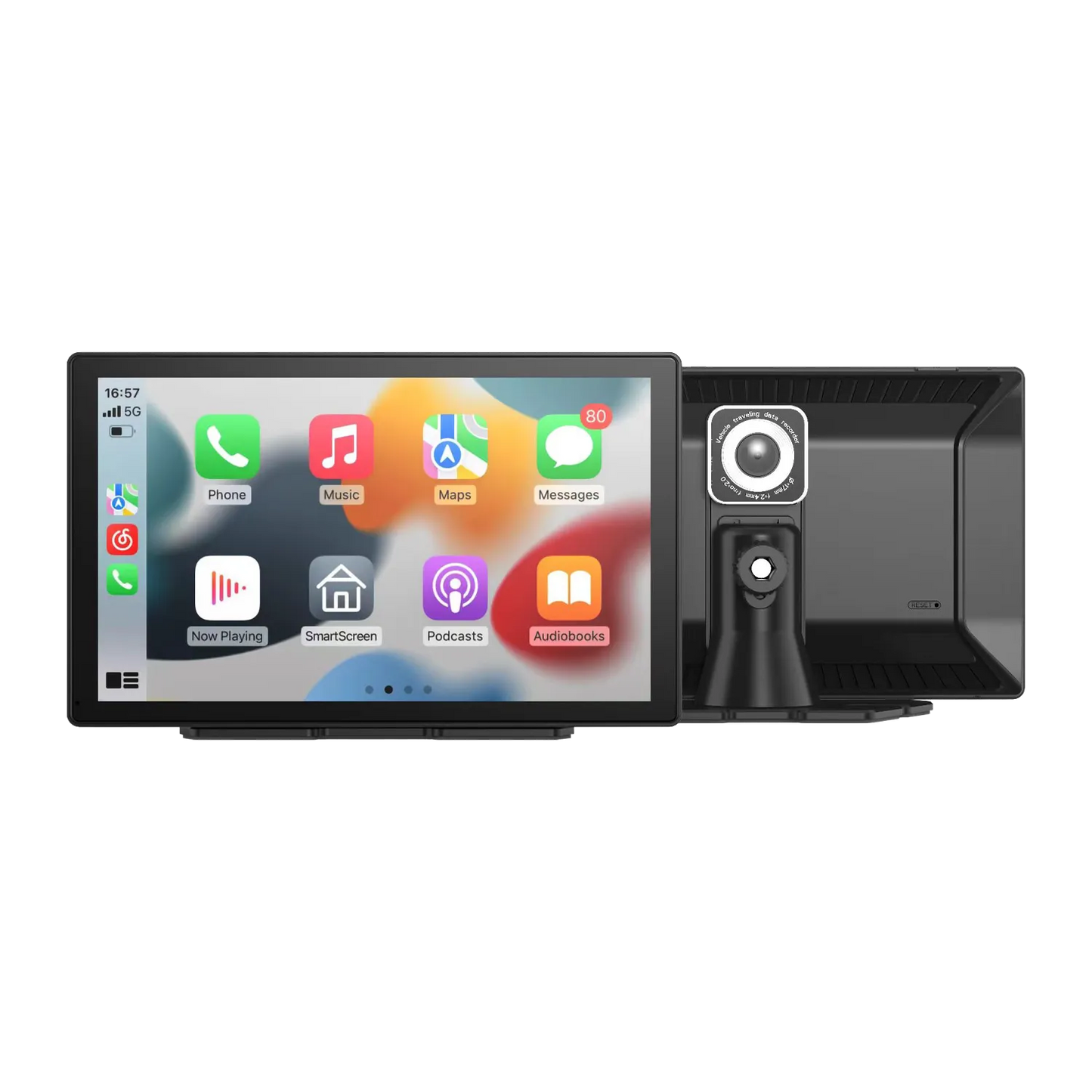 Porodo 9" Android Carplay Tablet & DVR Unlimited Multimedia & Video Recording