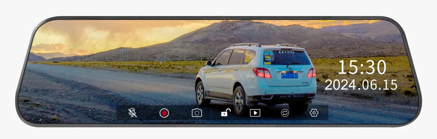 Porodo Mirror Camera Full HD Recording