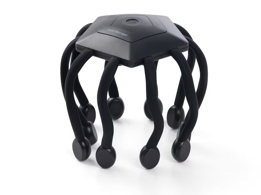 مدلك الرأس الكهربائي الذكي بدون استخدام اليدين مع 4 أوضاع