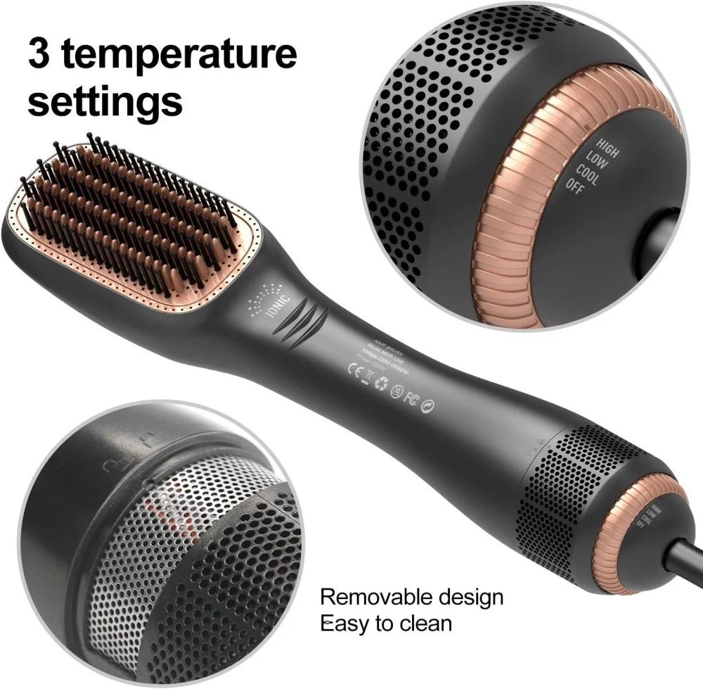 Denx 2IN1 Hot Air Brush Dx1353