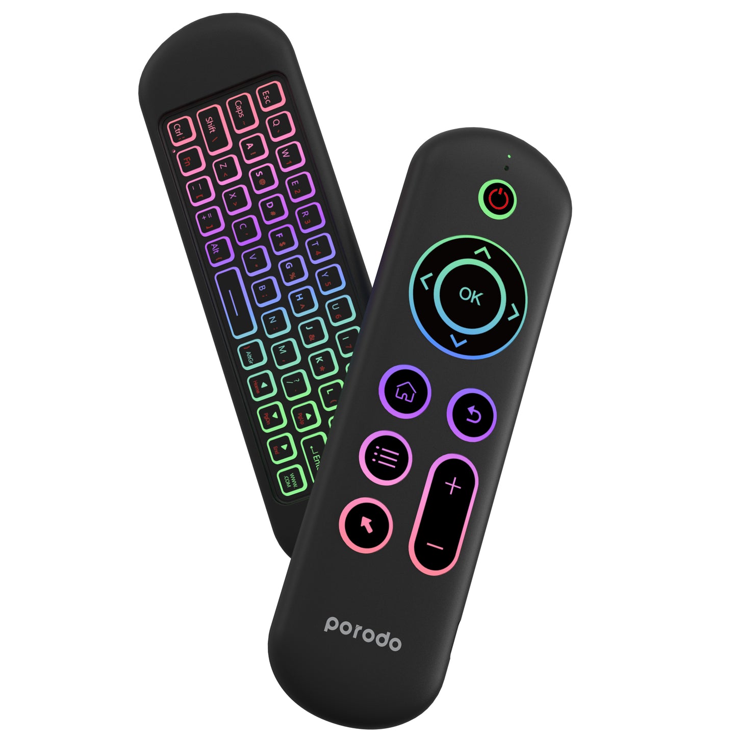 Porodo Air Mouse Remote Mini Keyboard