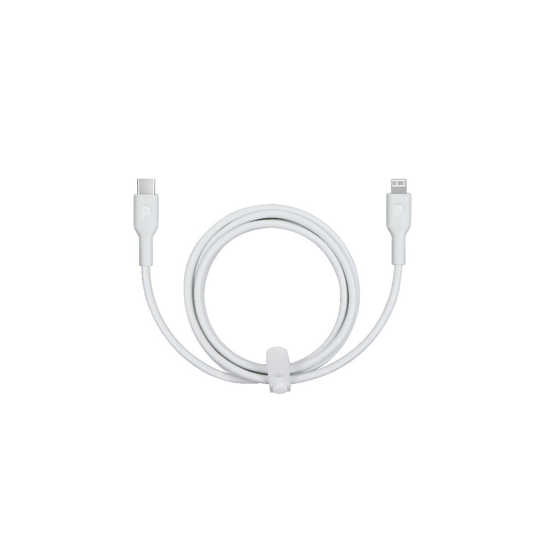 Powerology Mfi Cable Type-C to Lightning 20W 1.2M - White