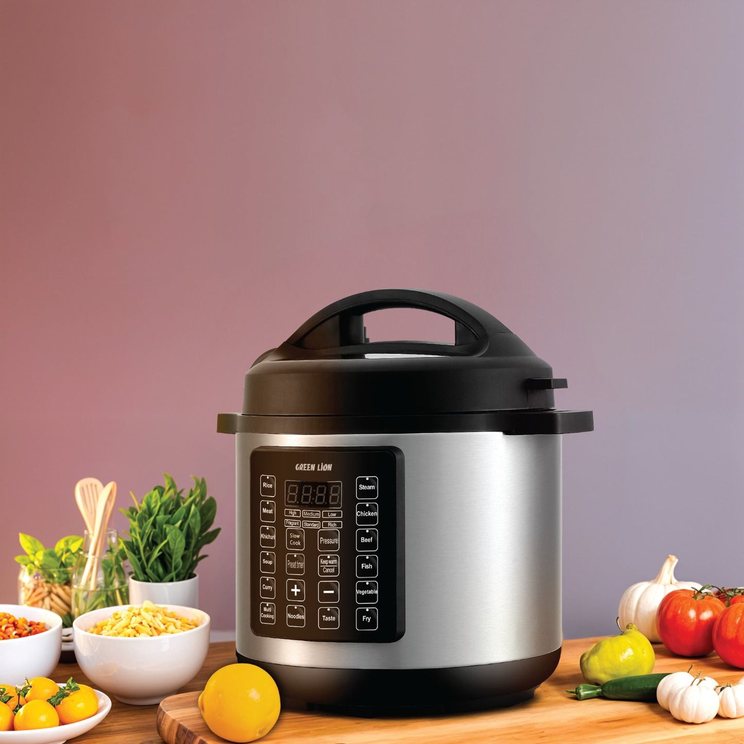 Green Lion 6L Electric Pressure Cooker
