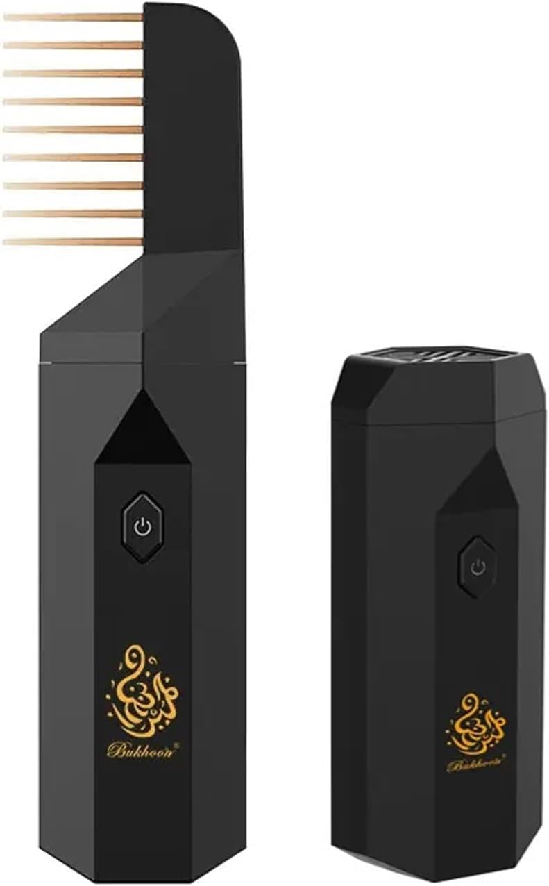 USB Rechargeable Comb Electric Bakhoor Luxury Incense Burner