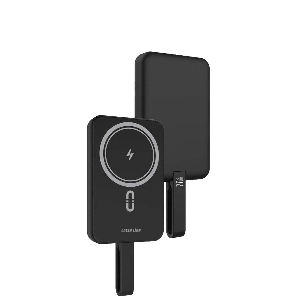 بنك الطاقة Green Lion MagSafe Lite PD بقدرة 20 وات وسعة 10000 مللي أمبير في الساعة