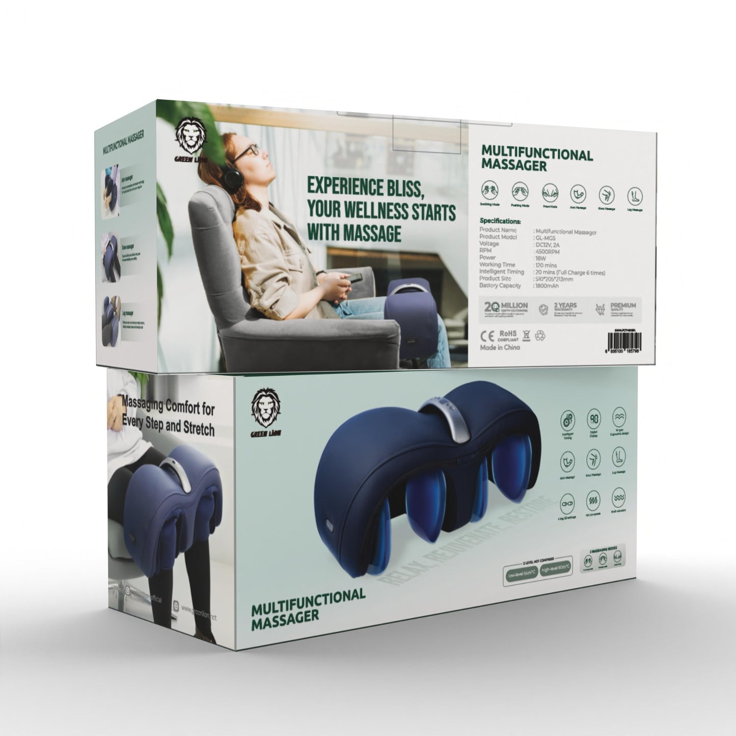 Green Lion Multifunctional Massager