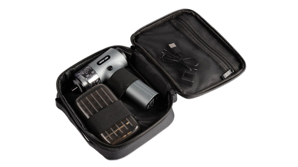 طقم مفكات كهربائية 35 في 1 من جرين ليون - أسود