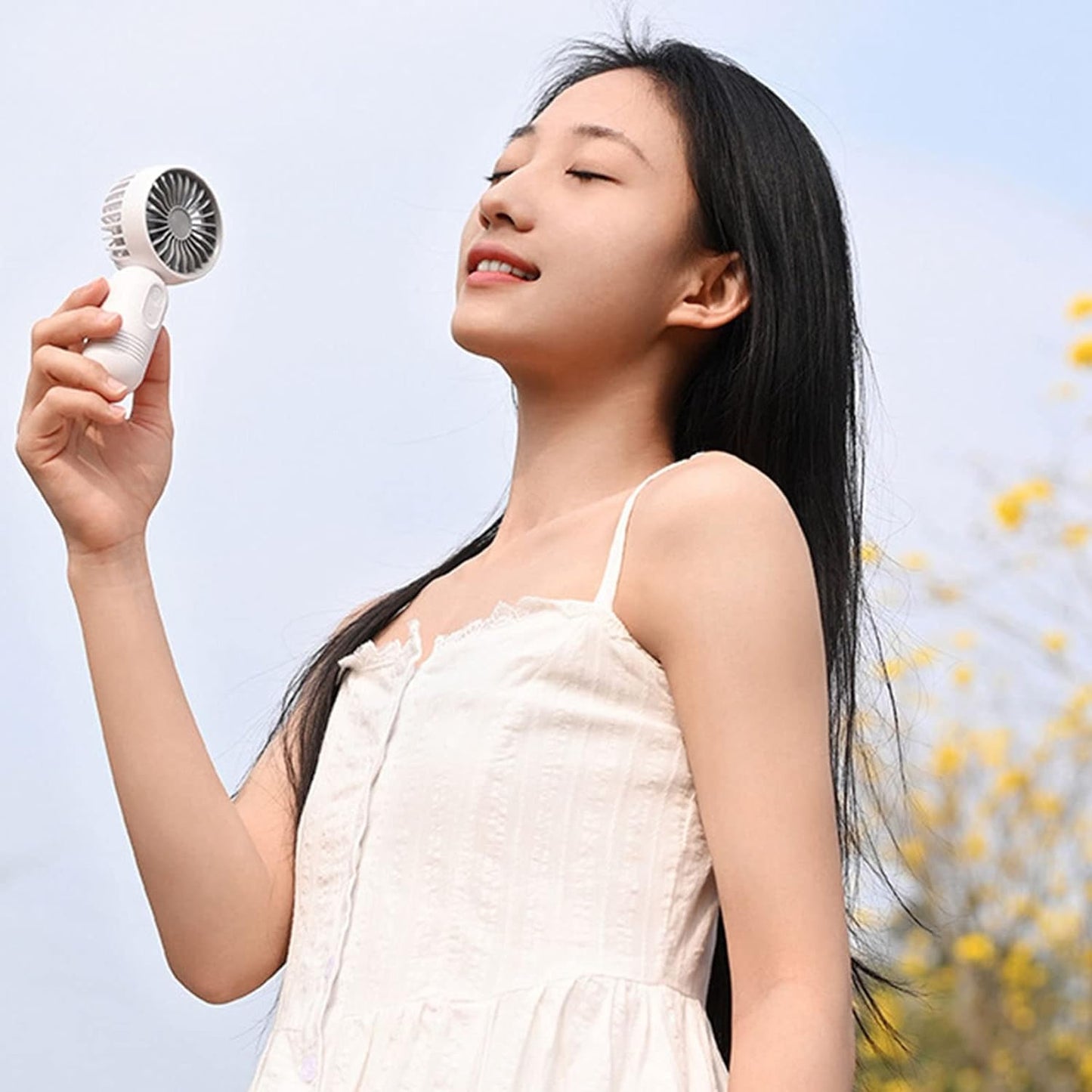 مروحة صغيرة محمولة 3 سرعات رياح قابلة للتعديل رياح قوية