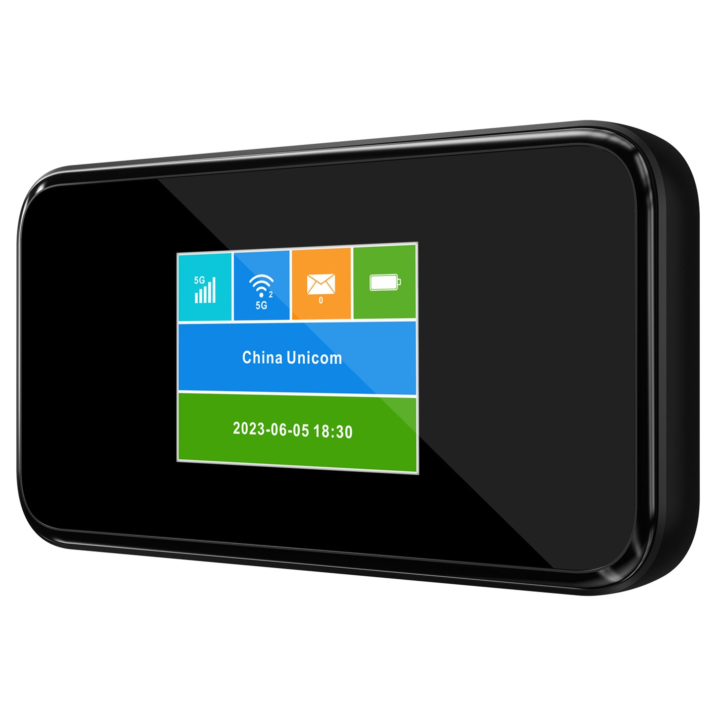 Porodo Portable MiFi 5G Wireless Router 5000mAh Black