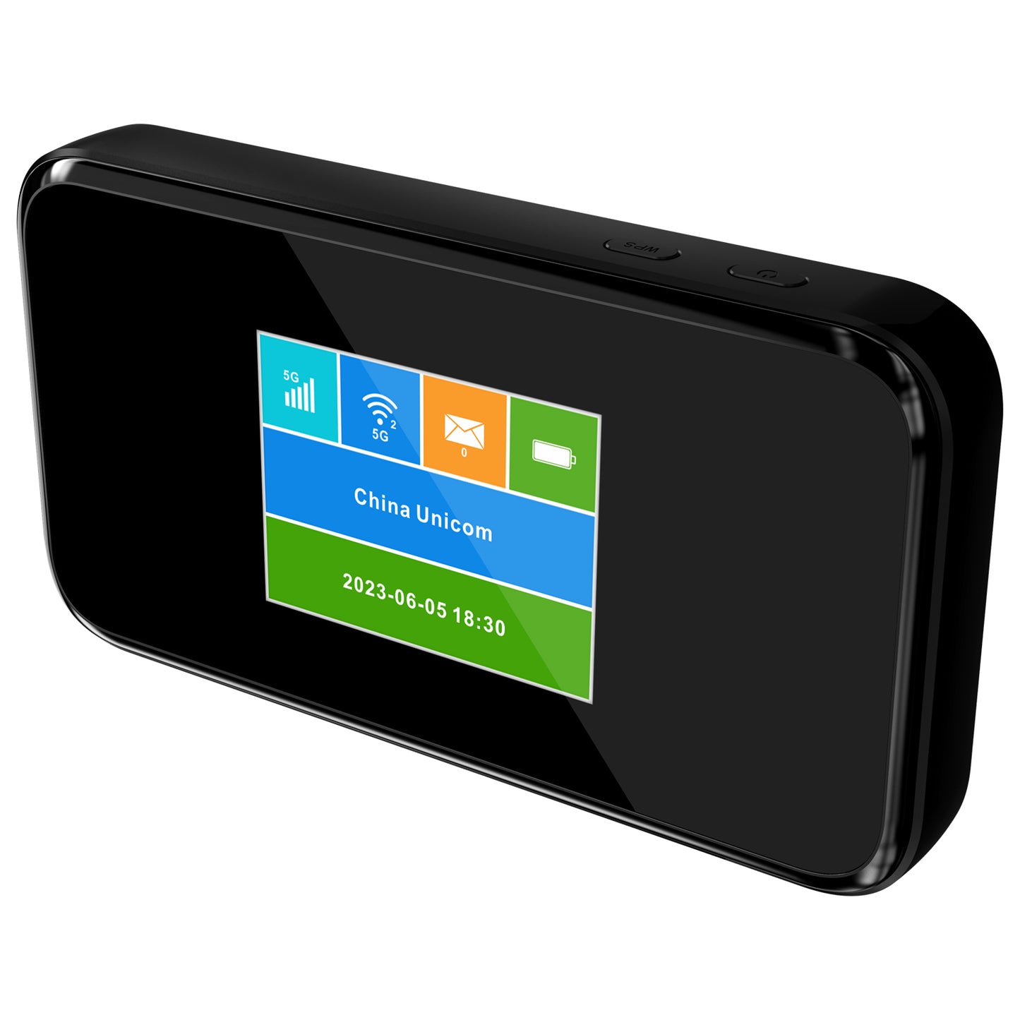Porodo Portable MiFi 5G Wireless Router 5000mAh Black