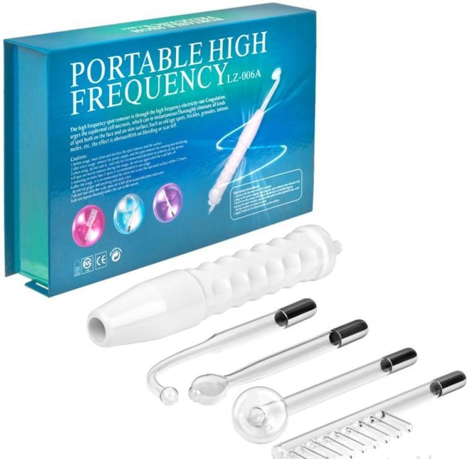 Handheld Red Light Electrotherapy High Frequency Cosmetology Instrument