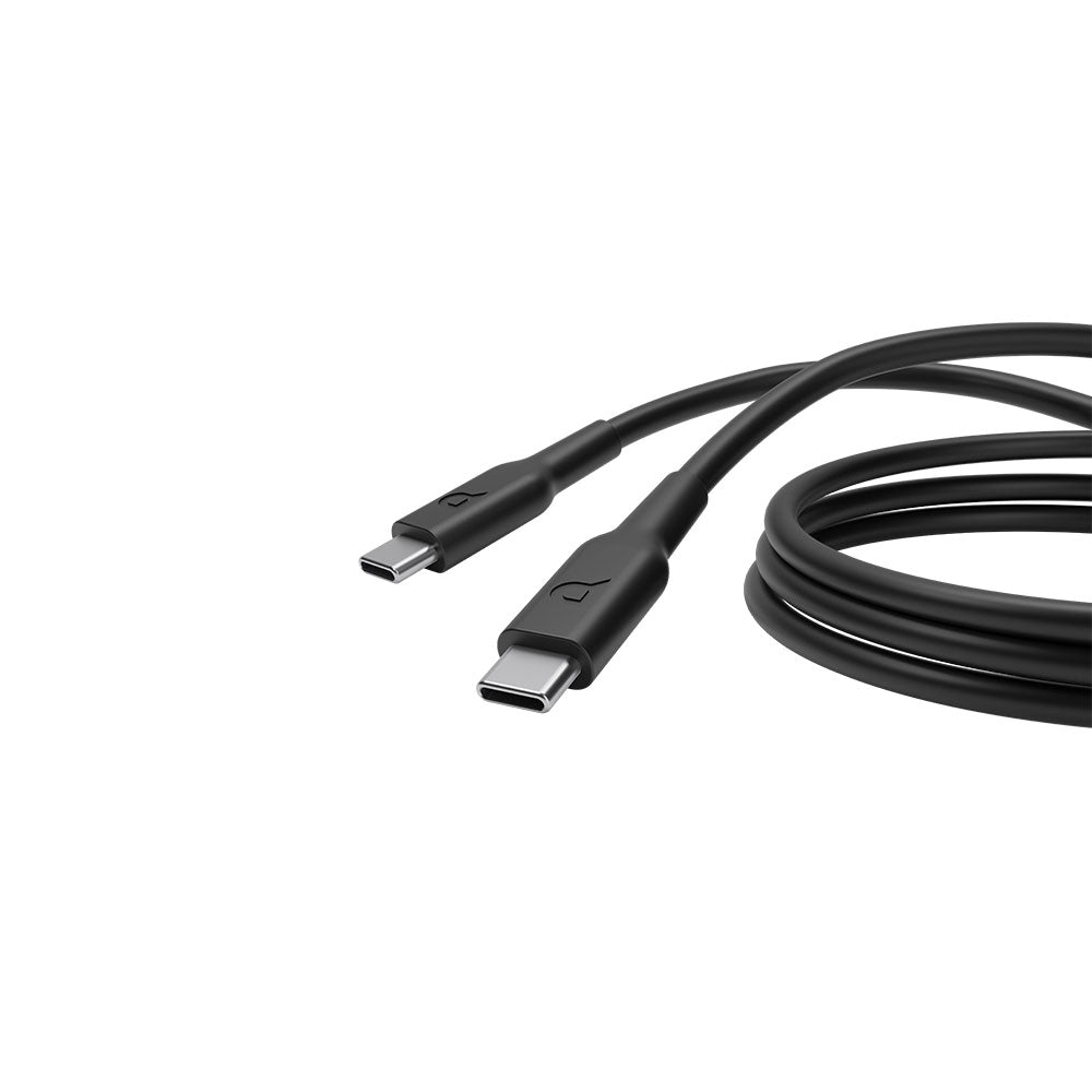 Powerology PVC Type-C to Type-C PD Cable 2M - Black