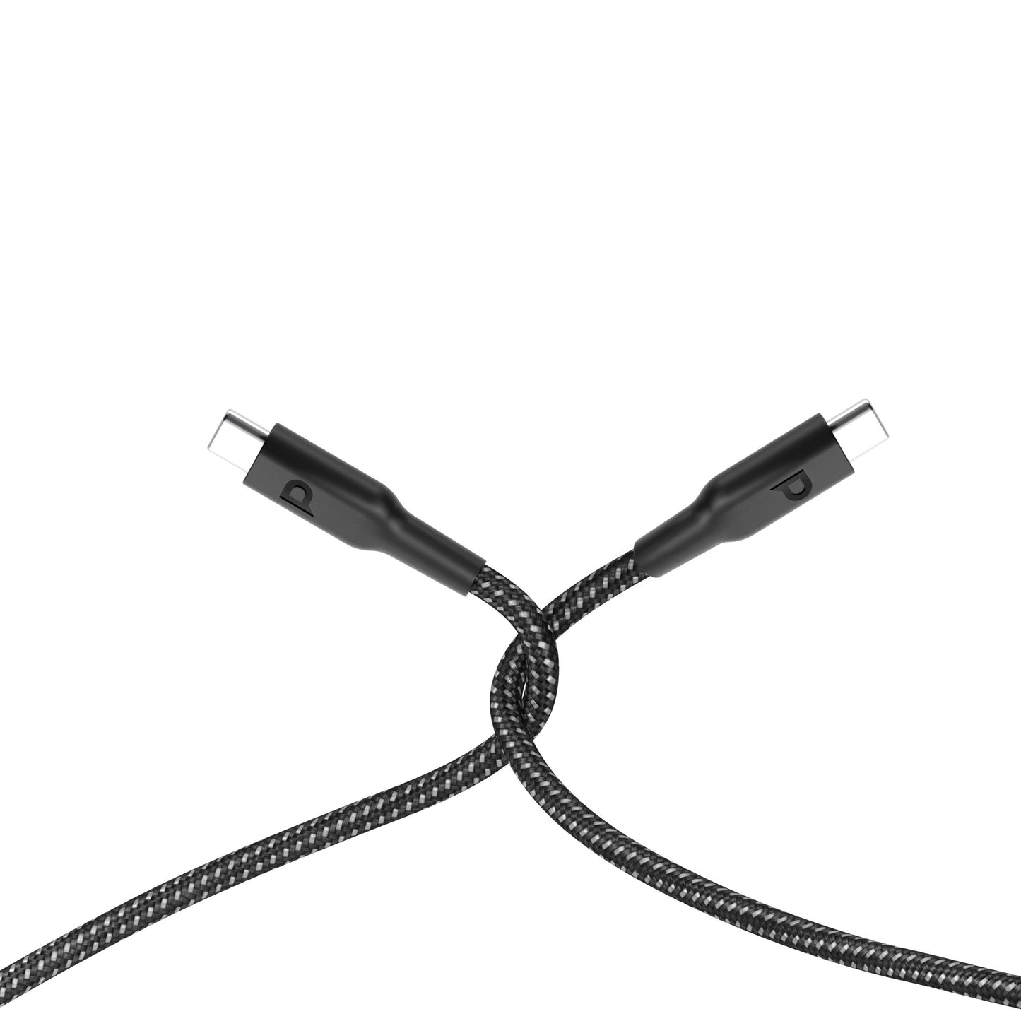 Powerology 60W C-C 30cm V2.0 cables for Iphone - Black