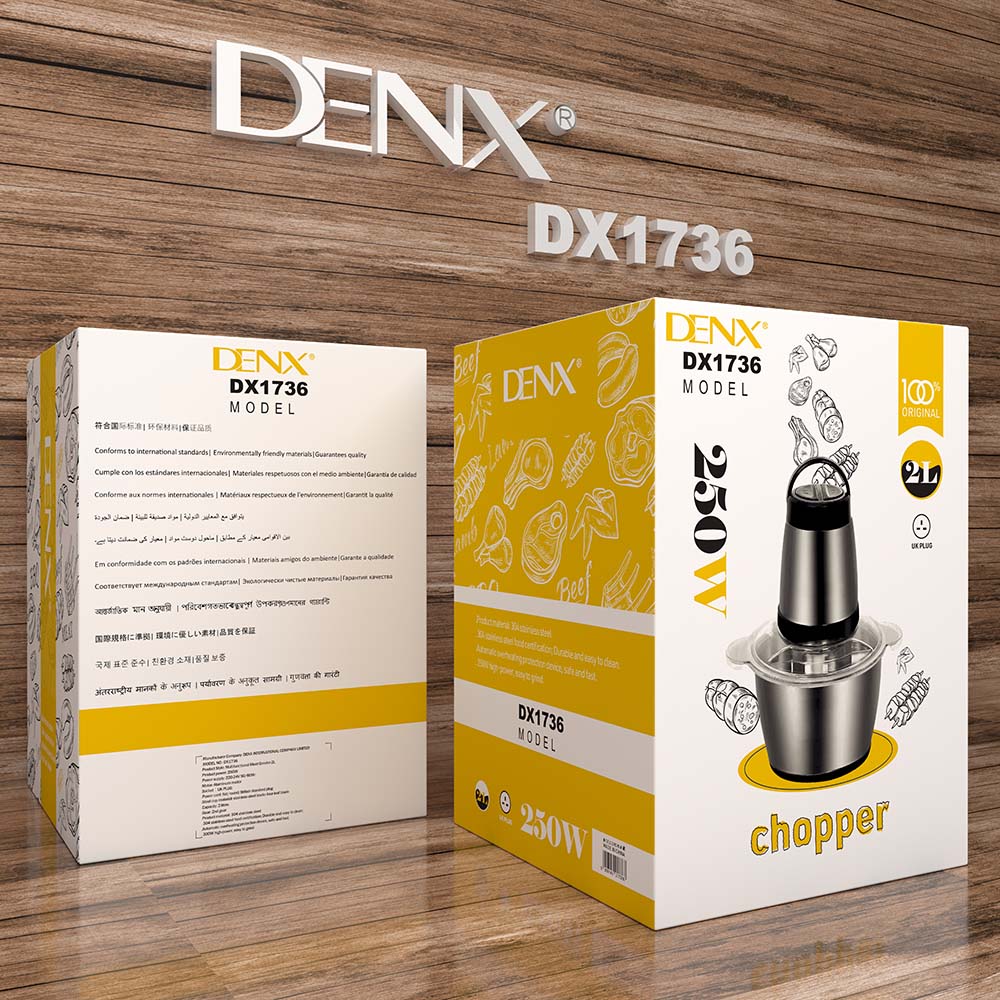 DENX Multifunctional Meat Grinder 2L DX1736