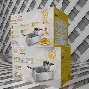 Denx Fryer Stove Stainless Steel