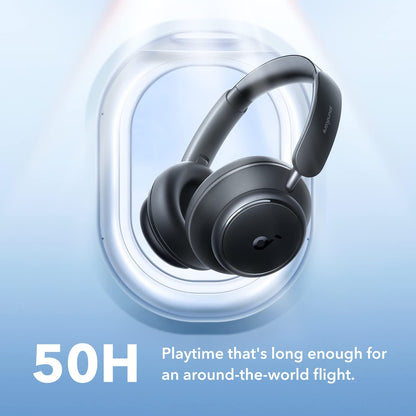 Soundcore by Anker Space Q45 Adaptive Noise Cancelling Headphones, Ultra Long 50H Playtime, App Control, Hi-Res Sound with Details, Bluetooth 5.3