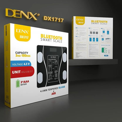 DENX BLUETOOTH SMART SCALE DX1717 4.5 V