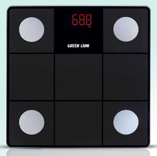 Green Lion Smart Body Fat Scale - Black