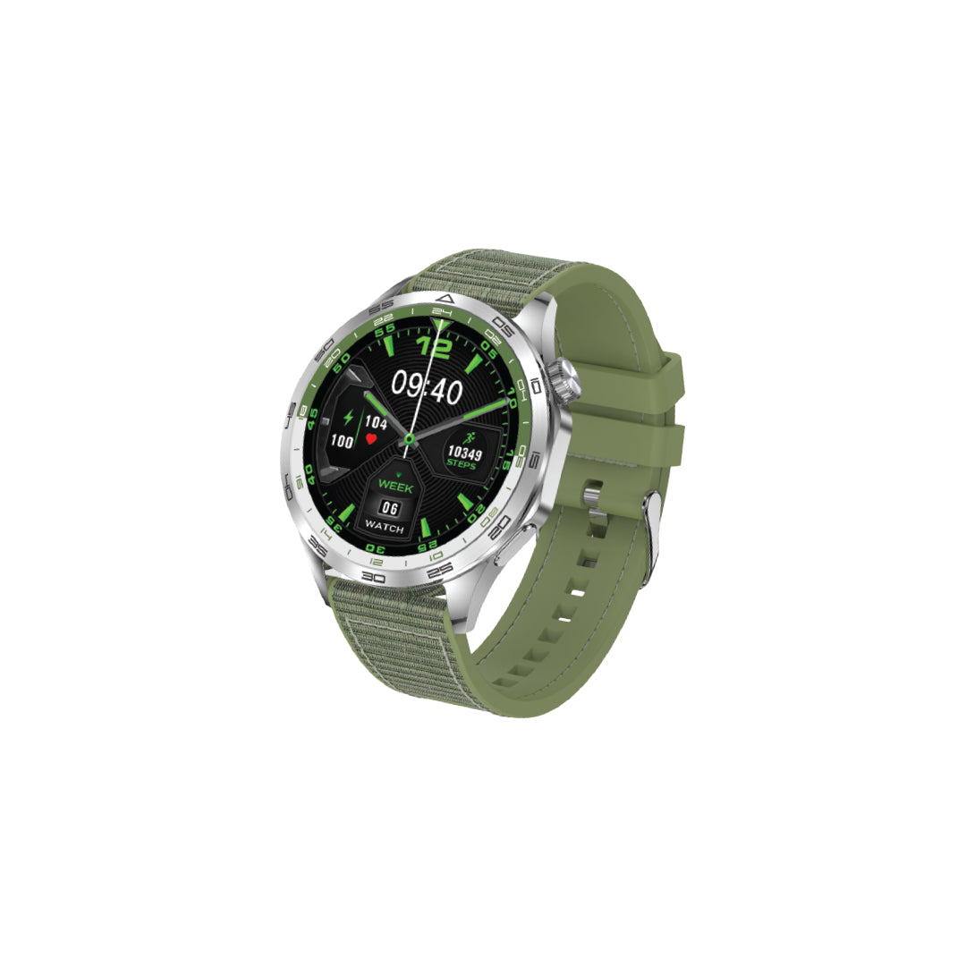 Green Lion Signature Pro Smart Watch - Silver