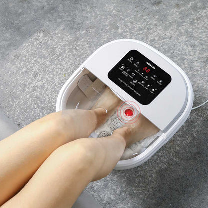 Green Lion Foldable Foot Bath Massager - Gray