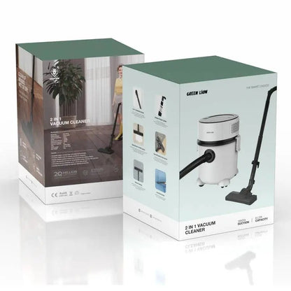 مكنسة كهربائية 2 في 1 من جرين ليون