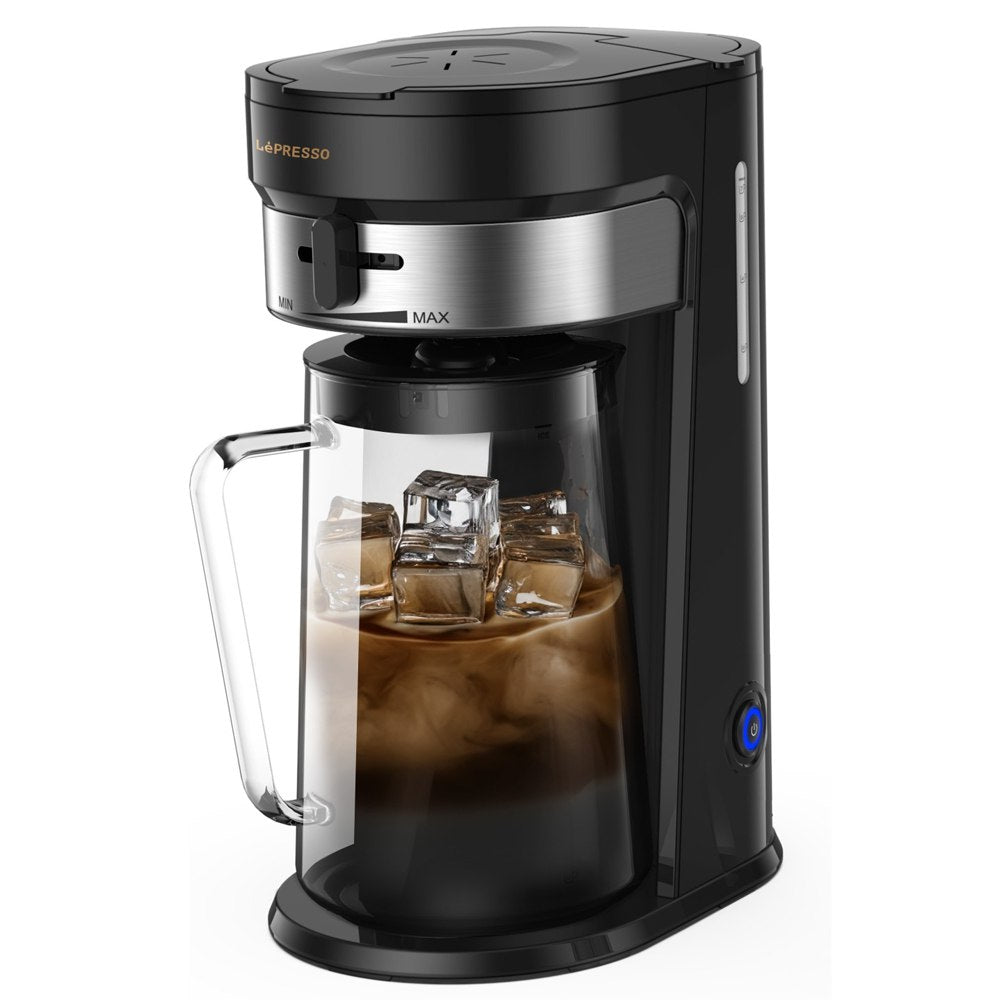 LePresso Cold Brew Machine Ice Coffee & Tea - Black