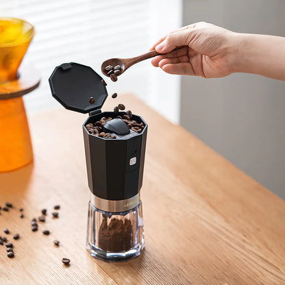 LePresso Cordless Electric Conical Burr Grinder High-Precision Grinding
