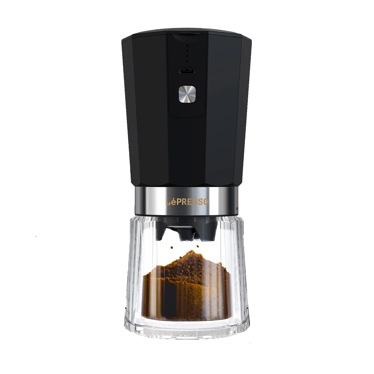 LePresso Cordless Electric Conical Burr Grinder High-Precision Grinding