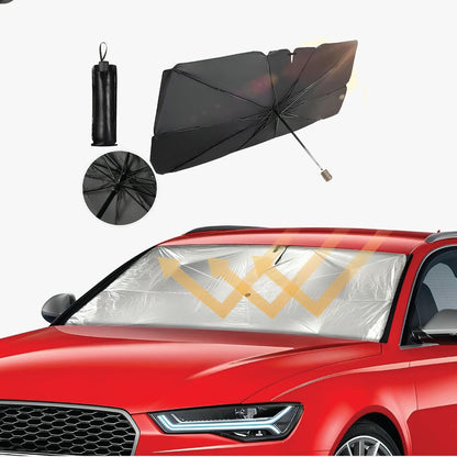 Green Lion Car Windshield Sunshade Umbrella