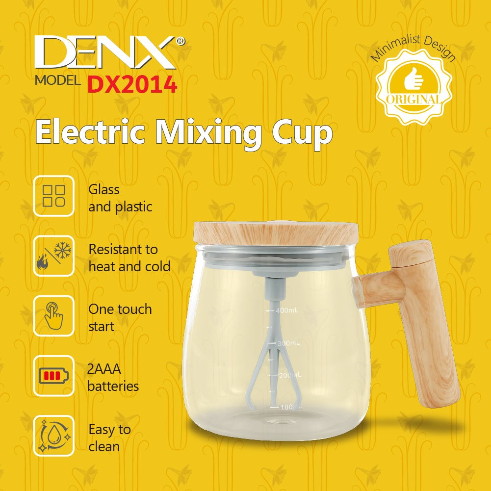 DENX Glass Electric Mixer Cup