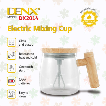 DENX Glass Electric Mixer Cup