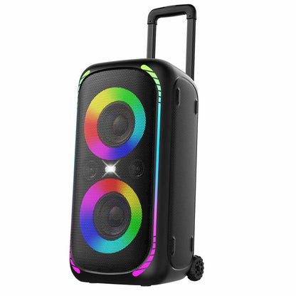 Porodo Soundtec 640W Party Speaker with Trolley Black