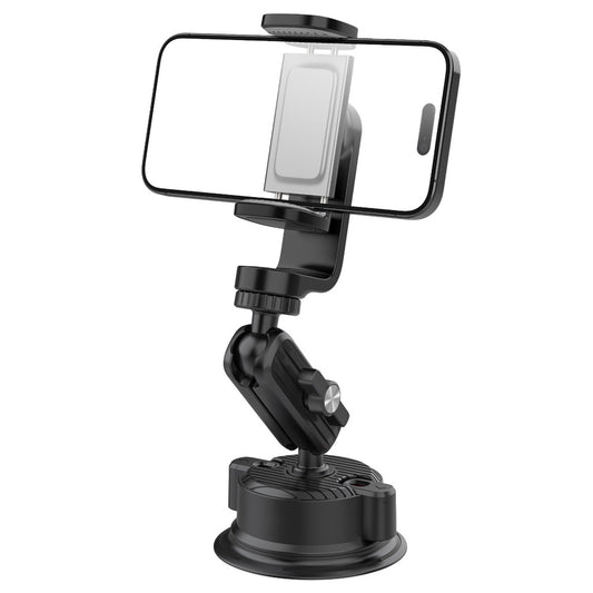 Porodo Dashboard Windshield Exterior Phone And Camera Mount