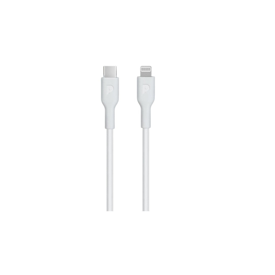 Powerology Mfi Cable Type-C to Lightning 20W 1.2M - White