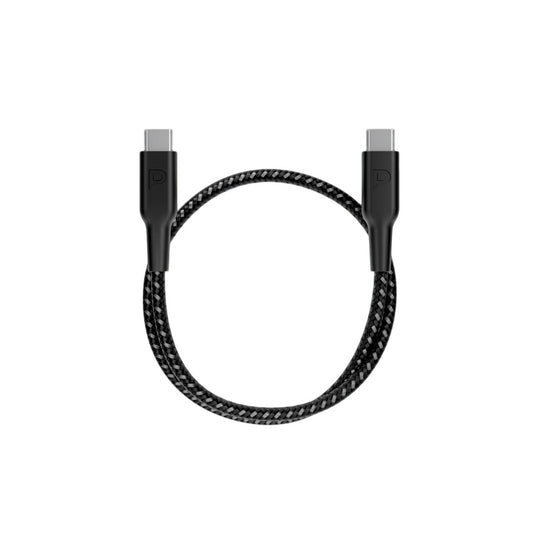 Powerology 60W C-C 30cm V2.0 cables for Iphone - Black