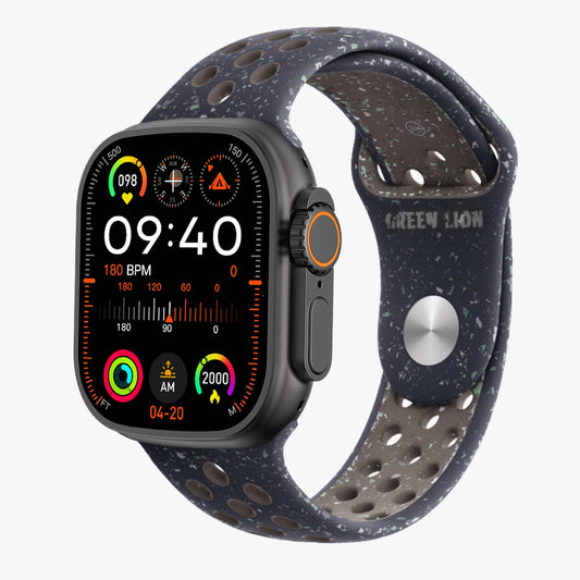 Green Lion Ultra Active Smart Watch - Midnight Sky Nike Sport+ Nylon Black