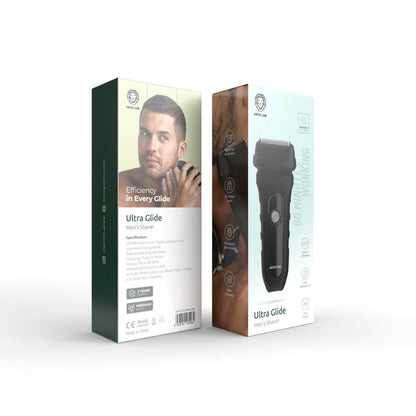 Green Lion Ultra Glide Men's Shaver - Black