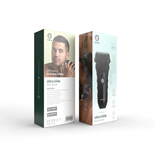 Green Lion Ultra Glide Men's Shaver - Black