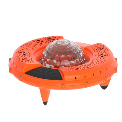 Porodo Soundtec Disco LED Light Floating Waterproof Speaker - Orange